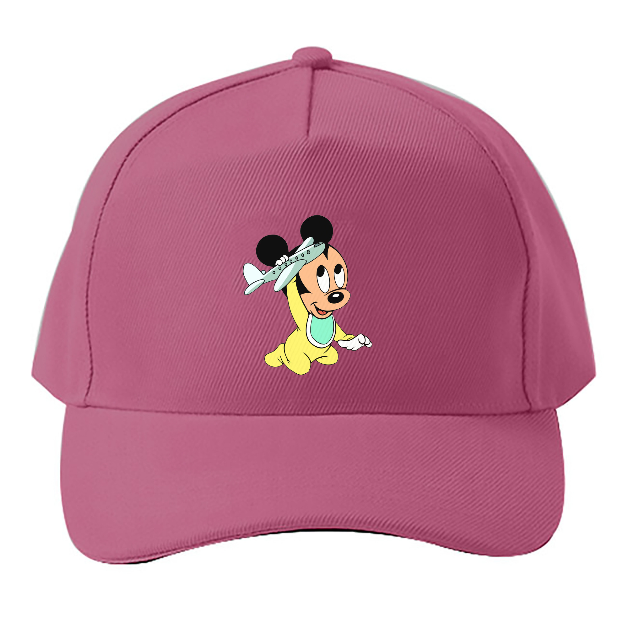 （画像用） ミッキーマウス Mickey Mouse ベースボールキャップ 綿100％ 男女兼用 帽子 スポーツ